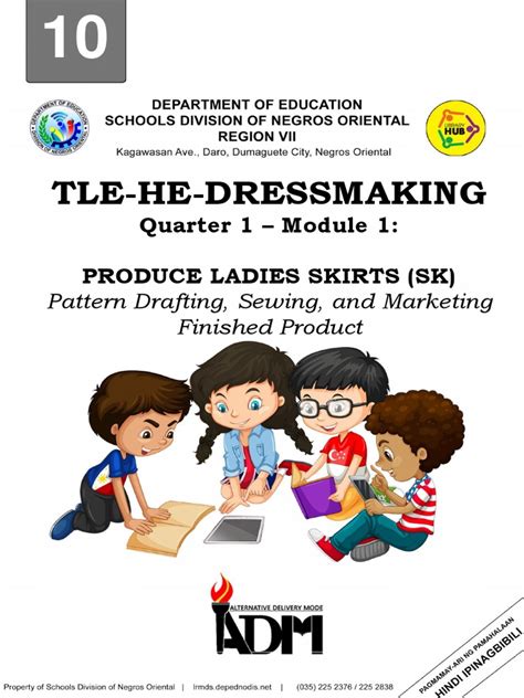 dressmaking module grade 10|He Dressmaking Gr10 q1 Module.